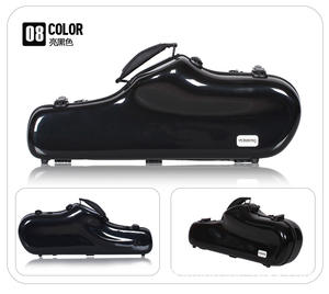 Estuche Ligero de Fibra de Vidrio para Saxofón Alto, Estuche Conveniente para Saxofón Eb - Product Image 3