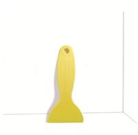 Grattoir en plastique ABS jaune économique, pour fenêtres de voitures, offre spéciale
