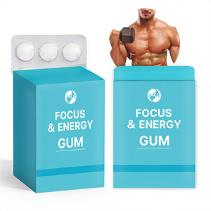 Chicle Pre-Entrenamiento Ausreson OEM con Vitaminas y Creatina, Suplemento Energético Deportivo, Chicle Energético Pre-Entrenamiento - Product Image 1