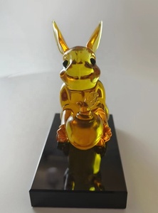 Figura <span class=keywords><strong>de</strong></span> Conejo Pequeño <span class=keywords><strong>de</strong></span> 5 Pulgadas, Hecha a Mano, Modelo <span class=keywords><strong>de</strong></span> Año Nuevo, Adorno <span class=keywords><strong>de</strong></span> Cristal Artístico, Mascota, Recuerdo, Decoración <span class=keywords><strong>de</strong></span> <span class=keywords><strong>Cuarzo</strong></span>, Venta al Por Mayor - Product Image 3