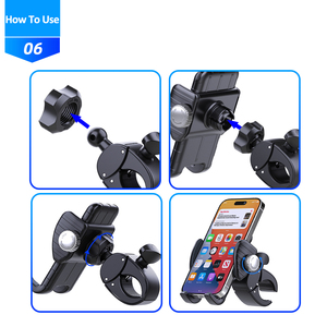 Bán Buôn Giá Xe Đạp Điện Thoại Di Động Chủ Núi Cho Xe Đạp Và Xe Máy 360 Xoay Điện Thoại Chủ Đứng Điện Thoại Di Động Chủ Sở Hữu - Product Image 6