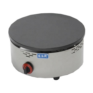 Crêpière professionnelle commerciale à gaz, mini, à tête unique, à température réglable automatiquement, antiadhésive - Product Image 1