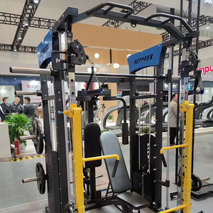 Home Use All-in-One Fitness Equipment Multi-Functional Smith <strong>Machine</strong> Gym Station Smith <strong>Machine</strong> Gym <strong>Machine</strong> - Product Image 2