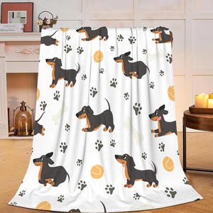 Manta de Franela con Diseño de Dinosaurio, Ligera y Transpirable, Ideal para Viajes y Campamentos, Personalizable, Venta al Por Mayor - Product Image 3