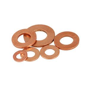 Assortiment de boulons à joint et rondelles de sécurité en acier inoxydable 18-8 avec finition zinguée, dents internes, épaisseur 4 mm - Product Image 1