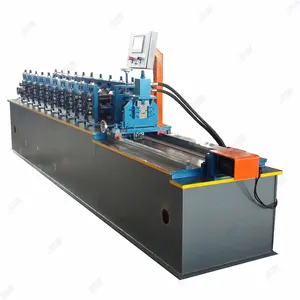 Steel Structure Galvalume Metal Wall Frame Cd Ud Cw Uw Stud Profile Slotting Gypsum Stuck Channel Roll Forming Machine