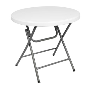 Mesa de Comedor Redonda Moderna para Exterior, Mesas Redondas para Banquetes, Directo de Fábrica - Product Image 2