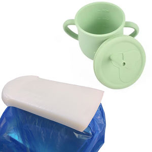 Haute résilience de qualité alimentaire bouillie sans blanchiment matériau en caoutchouc de silicone pour vaisselle bac à glace bol en silicone - Product Image 1