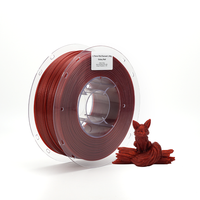 Nature3D Bulk 1,75mm PLA Galaxy Filamento para impresoras 3D Starry Glittery Series Red-Impresora 3D rentable Varillas de plástico