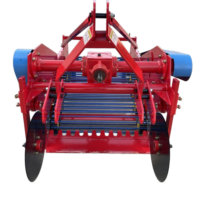 Potato Vibrating Harvester with a Grass-cutting Disc Can Dig Sweet Potatoes and Sweet Potatoes Without Damaging Their Skins