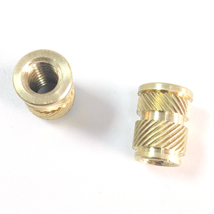 M2 M3 M4 <span class=keywords><strong>M5</strong></span> Hex Threaded Đồng Có Knurled Gỗ Nền Kinh Tế Các Loại Hạt Đồ Nội Thất Brass Chèn Các Loại Hạt Cho Nhựa - Product Image 2