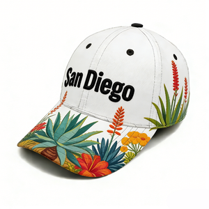 Gorra de Béisbol Bordada con Logotipo Personalizado al por Mayor, Recuerdos Turísticos de <span class=keywords><strong>San</strong></span> <span class=keywords><strong>Diego</strong></span>, California - Product Image 4