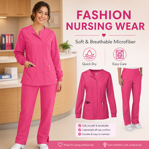 Offre Spéciale : Ensembles de Blouses Chirurgicales Confortables et Légers à Séchage Rapide avec Taille Élastique pour Hôpitaux, Cliniques Dentaires, Spas et Salons de Beauté - Product Image 5