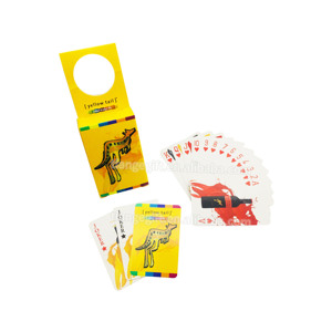 Tùy Chỉnh Mini Thân Thiện Với Môi Bền Hai Mặt Rượu Vang Theo Chủ Đề Chơi Thẻ Cho Sử Dụng Quảng Cáo Với Bao Bì OEM - Product Image 2