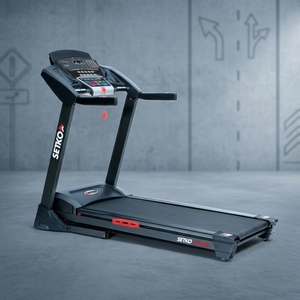 Appareil de fitness domestique pliable avec écran LCD et cadre en acier pour la maison, machine de course d'intérieur DT3520, équipement de fitness domestique LED DT - Product Image 4