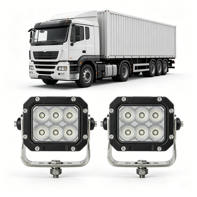 Ultra-Durable 60W Mining LED Light 60G Shock Resistance IP68 Waterproof 6000LM for Heavy Machinery