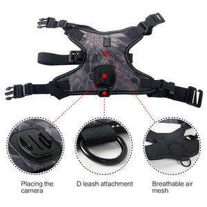 <span class=keywords><strong>Harness</strong></span> Anjing Taktis SinSky Hiking No Pull untuk Mendaki di Luar Ruangan, Sabuk Kerah Anjing untuk Olahraga, <span class=keywords><strong>Harness</strong></span> Anjing dengan Dudukan Kamera - Product Image 6