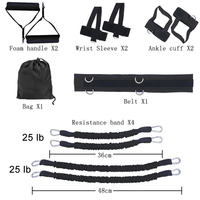 Bandas de Resistencia para Ejercicios de Rehabilitación, 12 Piezas, para Entrenamiento de Boxeo, Gimnasio, Crossfit, Fuerza de Brazos, Suministro de Fábrica