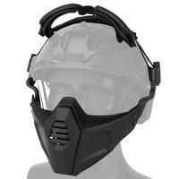 Masque Tactique Intégral Casco Tactico Combat Training Goggles Skull Hunting Gear Glasses Masque Tactique