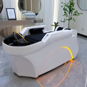 Chaise de lavage de cheveux Zxm Hair Therapy, circulation d'eau, massage complet du corps, lit de lavage de cheveux, spa capillaire - Product Image 3
