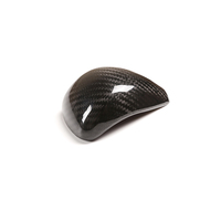 Accessoires intérieurs en fibre de carbone véritable compatibles avec Honda Accord 9e/9,5e génération, protection du pommeau de levier de vitesse