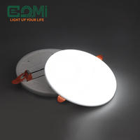 Plafonnier LED encastré rond en plastique blanc de 36 W, nouveau design commercial