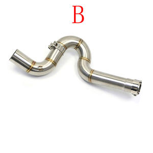 <span class=keywords><strong>Tubo</strong></span> <span class=keywords><strong>de</strong></span> enlace medio, Conector <span class=keywords><strong>de</strong></span> <span class=keywords><strong>escape</strong></span> intermedio <span class=keywords><strong>para</strong></span> <span class=keywords><strong>Akrapovic</strong></span> Benelli TRK502 - Product Image 4