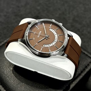 การออกแบบสร้างสรรค์ใหม่นาฬิกาควอทซ์แบบกลวงนาฬิกาแฟชั่นลำลองนาฬิกาสีกาแฟนาฬิกาผู้ชายนาฬิกากันน้ำ - Product Image 3