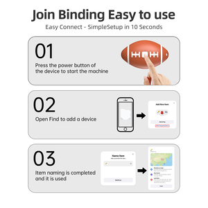 Rugby hình New Trọng lượng nhẹ GPS <span class=keywords><strong>App</strong></span> kiểm soát báo động vật nuôi điện thoại hai cách Finder không dây thông minh chống mất thiết bị - Product Image 6