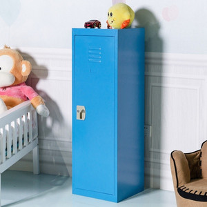 Bunte kleine Kleider schrank Hot Sale Metall für Kinder oder Kinder Wohn möbel Schlafzimmer möbel Kleider schrank Kleidung Lagerung - Product Image 2