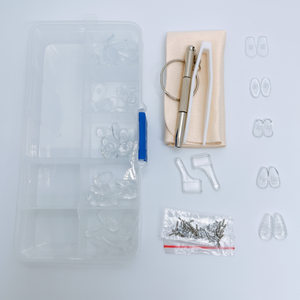 Pièces de lunettes Kit de réparation de coussinets nasaux Accessoires de lunettes - Product Image 1