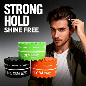 Gel coiffant professionnel unisexe personnalisé pour une tenue forte et texturisante 100g Vegan Échantillon <span class=keywords><strong>test</strong></span> - Product Image 1