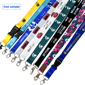 Free Sample High Quality Personalized Polyester <strong>Breakaway</strong> Dye Sublimation Custom Neck <strong>Lanyard</strong> With Logo - Product Image 1