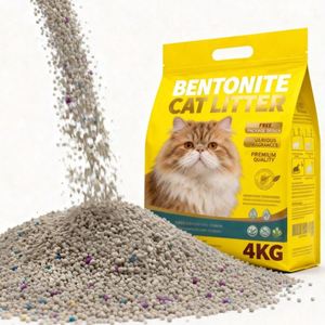 Arena para Gatos al por Mayor, Proveedores de Arena para Gatos Biodegradable, Ecológica, Desechable por el Inodoro, de Aglutinación Rápida, Bentonita de Sodio - Product Image 1