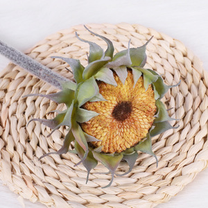 Flores Artificiales al por Mayor de Longstar, Flores de Seda, Girasoles Artificiales con <span class=keywords><strong>Capullo</strong></span> para Decoración de Bodas y Hogar - Product Image 5