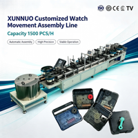 Línea de Ensamblaje de Mecanismos de Reloj Personalizados XUNNUO con Motor PLC - 1 Año de Garantía 3000W