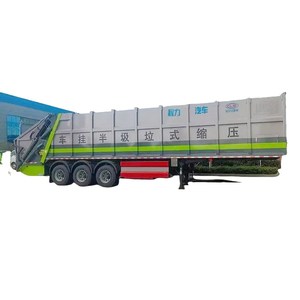 <span class=keywords><strong>Camion</strong></span> à ordures semi-remorque 47CBM Camions à ordures d'<span class=keywords><strong>assainissement</strong></span> à grand godet entièrement scellés <span class=keywords><strong>Prix</strong></span> - Product Image 6