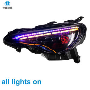 Pour Subaru BRZ/Toyota GT86 2012-2021, ensemble de phares modifiés [Magic Eye] avec <span class=keywords><strong>lentille</strong></span> en nid d'abeille, phares avant RGB <span class=keywords><strong>Fantasy</strong></span> - Product Image 4