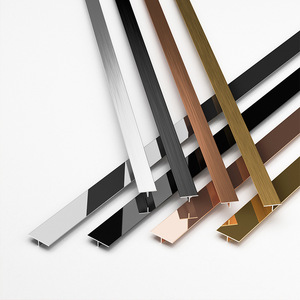 Hoge Kwaliteit Roestvrij Staal Beschermende Tegel Rand Trim Metalen Keramische Tegel Hoeklijnen Voor Wanddecoratie - Product Image 3