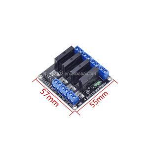 Módulo de relé de estado sólido de 1/2/4/8 canales, 5V, bajo nivel, con fusible, relé de estado sólido 250V2A - Product Image 4