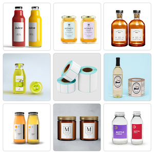 HZPK Bán Tự Động Máy Tính Để Bàn Vòng Chai Nhựa Nhãn Dán Nhãn Máy In Với Thép Không Gỉ Nhà Ở - Product Image 2