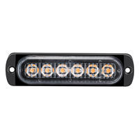 Neue ENSAITE DH-036 Auto-Zubehör Notfall-6-LED-18W-Stroboskoplampe mit Mehrfachmodi, Seitenblitzleuchten, DC 12V Lampe für LKW und SUV