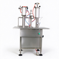 Machine de remplissage pneumatique semi-automatique pour aérosols, boissons et produits chimiques, pour canettes et emballages plastiques, facile à utiliser