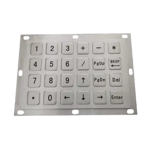 لوحة مفاتيح بأفضل سعر لوحة مفاتيح من الفولاذ المقاوم للصدأ مع كرة المفاتيح المعدنية ذاتية الخدمة