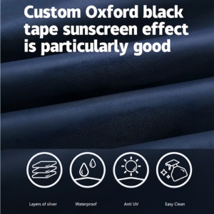 Tettoia Mobile per Auto Dingku, Parasole Automatico, <span class=keywords><strong>Copertura</strong></span> Tetto, Ombrello in Tessuto Impermeabile, Isolamento Termico, Spesso e Pieghevole - Product Image 3