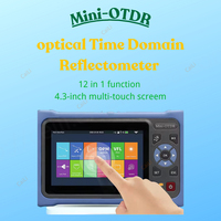 OTDR 60-100KM 1310/1550nm 1610nm réflectomètre à fibre optique active écran tactile VFL OLS OPM carte d'événement testeur de câble Ethernet