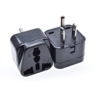 Adaptateur de voyage universel UK EU AU vers US avec plusieurs styles de prises de courant AC
