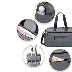 Oxford Sports Fitness Handheld <b>Travel</b> Waterproof Yoga <b>Storage</b> Dry Wet Gym <b>Bag</b> Separation Short Trip Duffel Shoe Compartment - Product Image 6