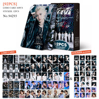 STRAY KIDS 92/Boîte Total Link Glossy Photocards KARMA Hollo HOP DOIT Hot Albums LOMO Card Bangchan Hyunjin Felix Mimi Stickers
