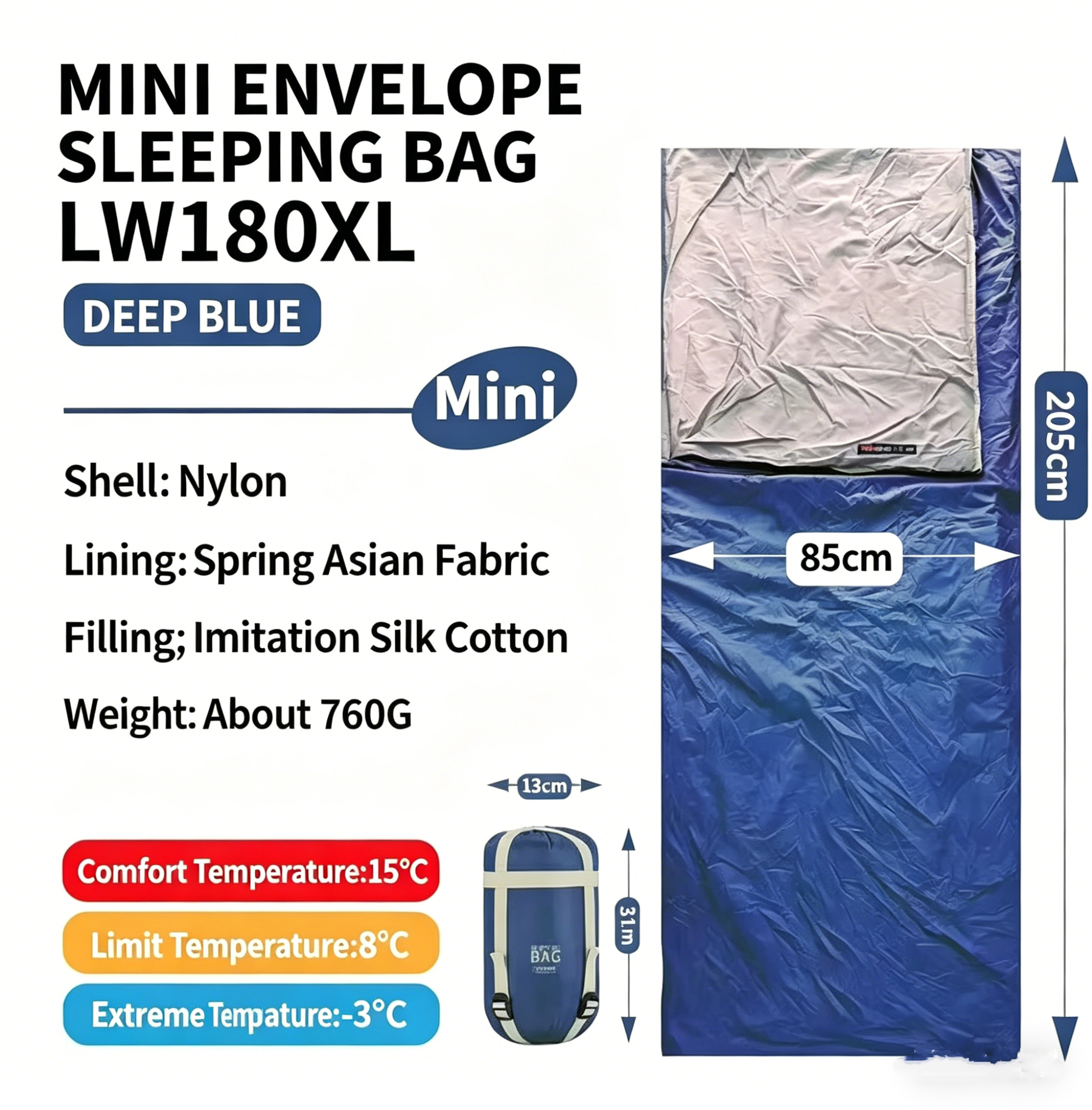 Extra large navy blue